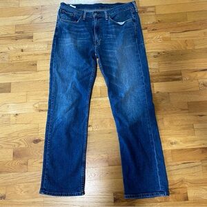 Levis mens size 34”straight leg button fly